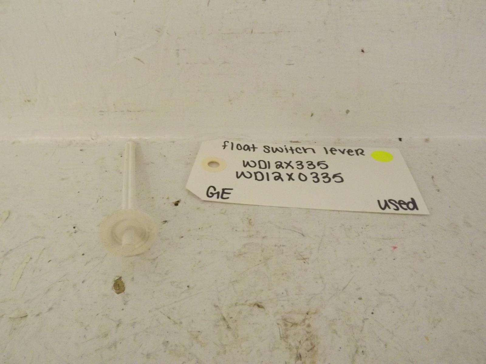 GE Dishwasher WD12X335 WD12X0335 Float Switch Lever Used GE Dishwasher WD12X335 WD12X0335 Float Switch Lever Used